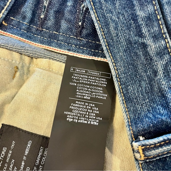 Tom Ford Indigo Straight Leg Jeans - Picture 10 of 13